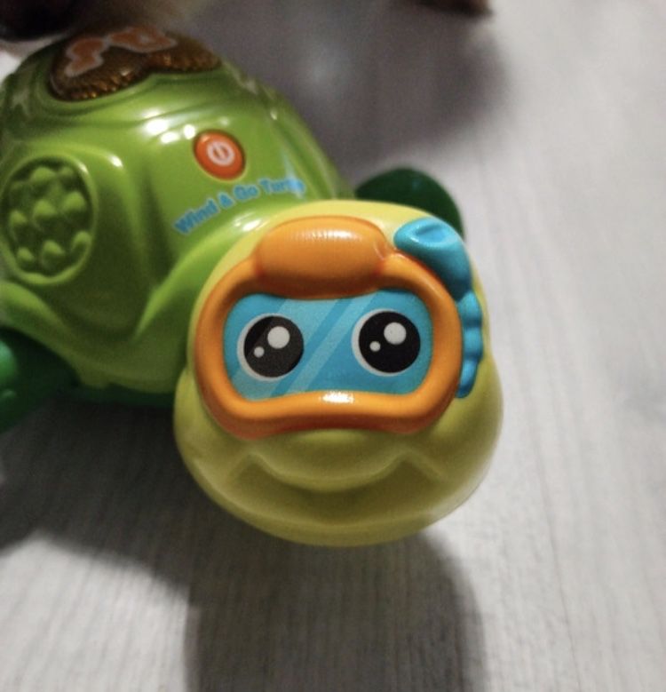 VTECH BABY - Zabawka do kąpieli - Mama żółw i dziecko. Pływak.