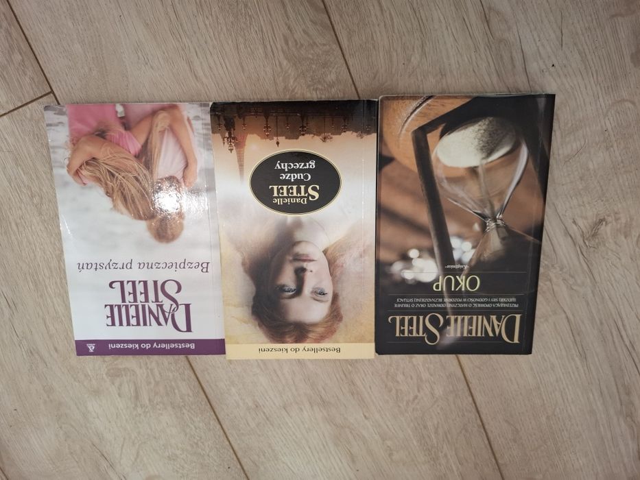 Okup, Cudze grzechy, Bezpieczna przystań Danielle Steel zestaw książek