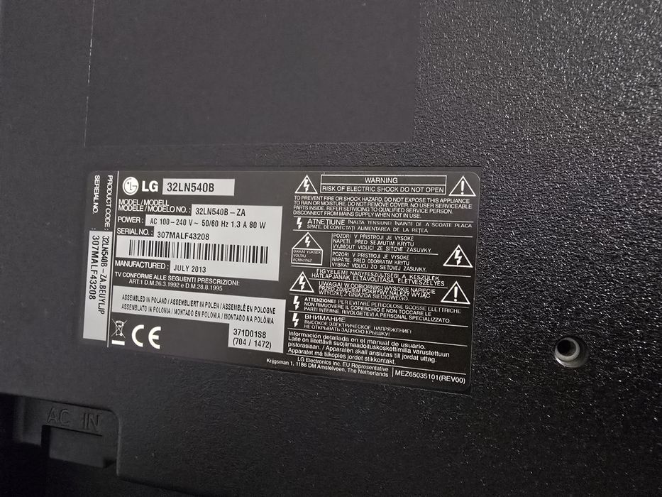TV LED LG 32" FHD