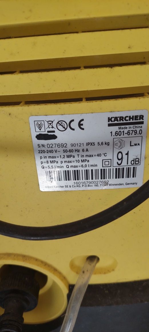 Karcher Lava jato alta pressão