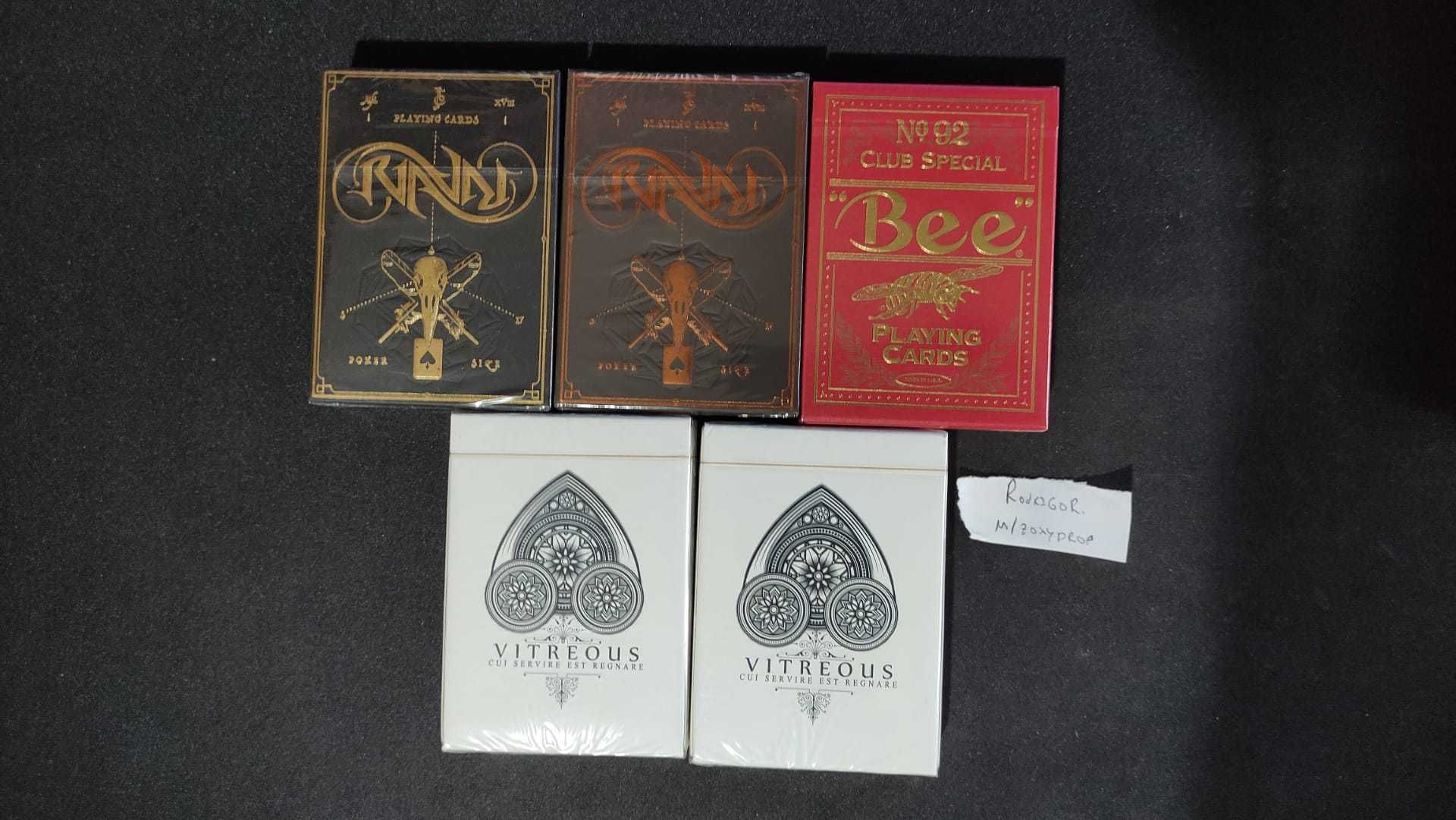 Baralhos de cartas magia raro David Blaine Bicycle Fournier muito mais