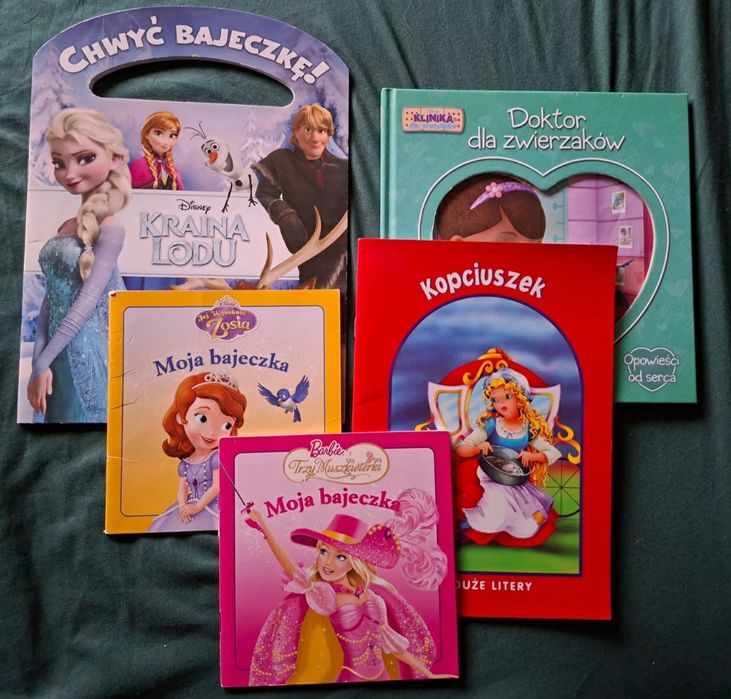 Zestaw książeczek dla dziewczynki