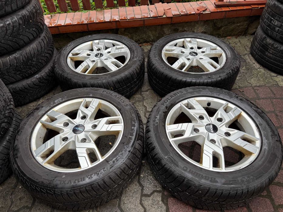 Felgi aluminiowe 17" 5x160 Ford Transit Custom Tourneo z oponami 2022