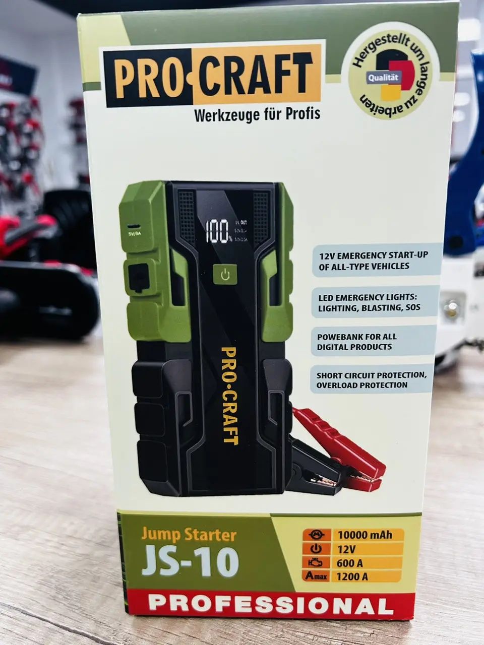 Пуско-зарядное устройство Pro Craft JS10PowerBank