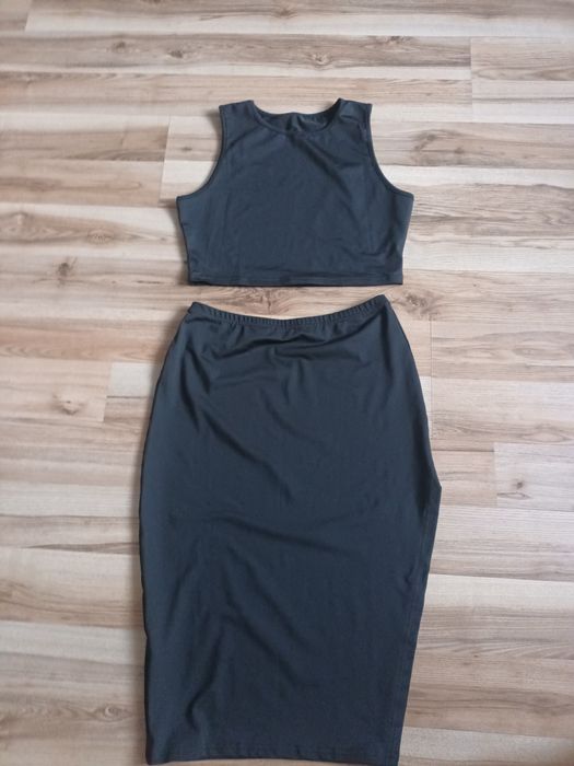 Komplet top + spodniczka S