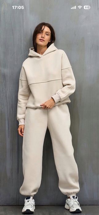 теплий  костюм оверсайз р S