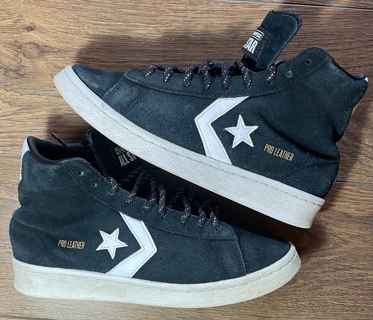 Converse leather high top