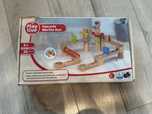 Playtive Drewniany tor kulkowy kulodrom 1 zestaw