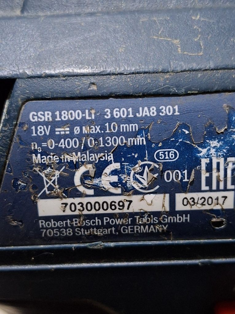 Шуруповёрт Busch GSR 1800-Lі professional