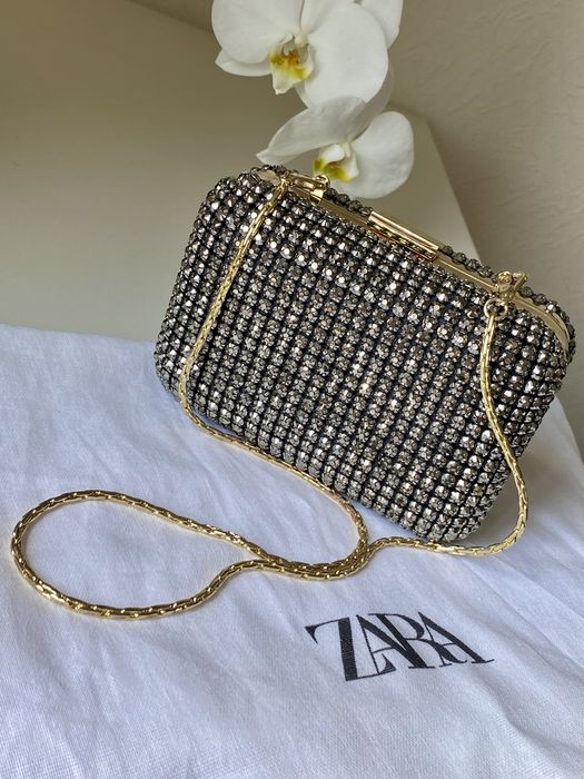 Сумка зі стразами Zara