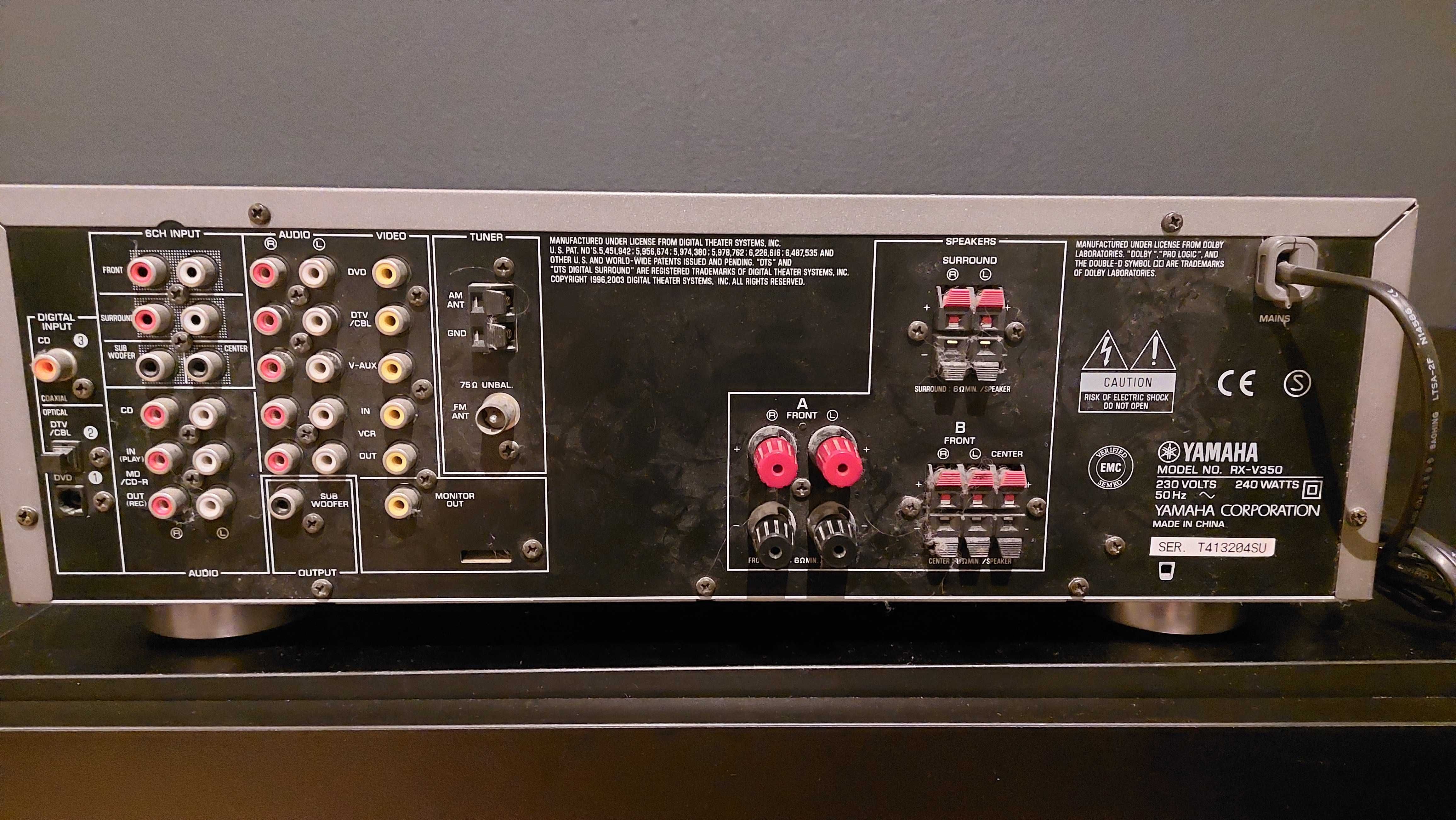 Kino domowe zestaw Yamaha RX-V350