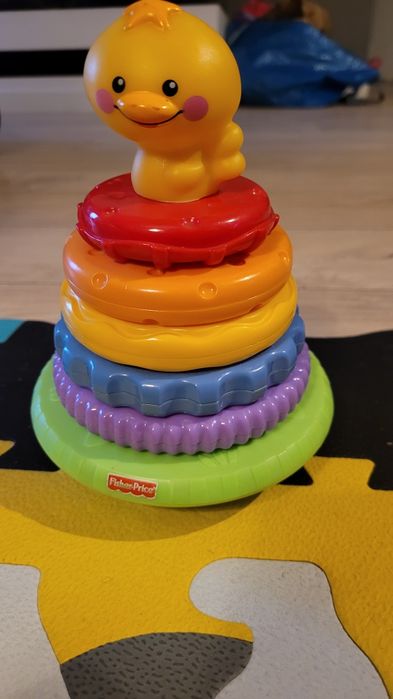 Fisher price piramidka, wieża