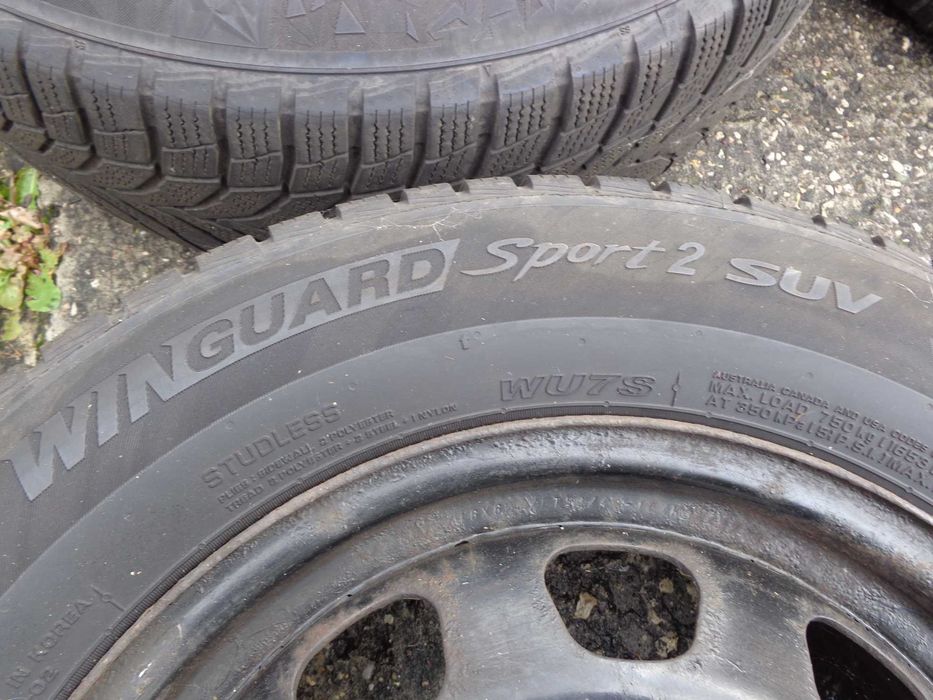 Felgi z oponami 16' Dacia Duster 5x114.3