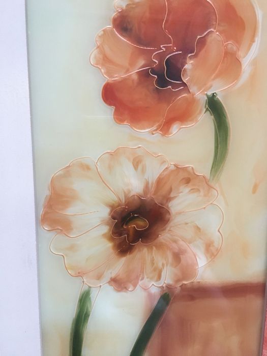 Nowy obraz na szkle malowany