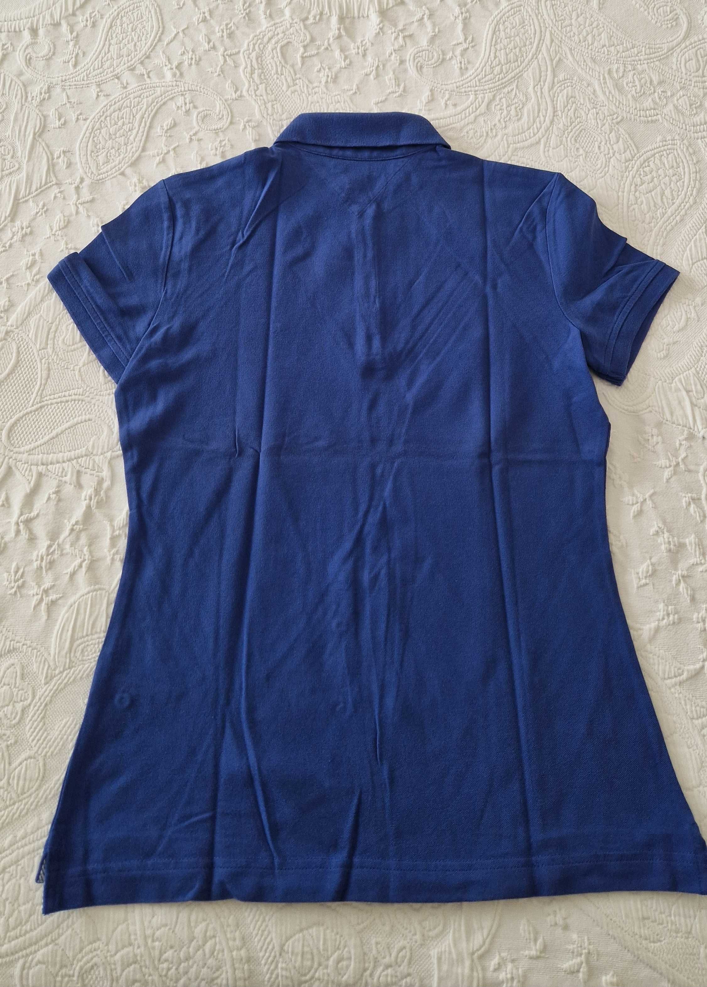 Polo azul, Tommy Hilfinger, tamanho S/P
