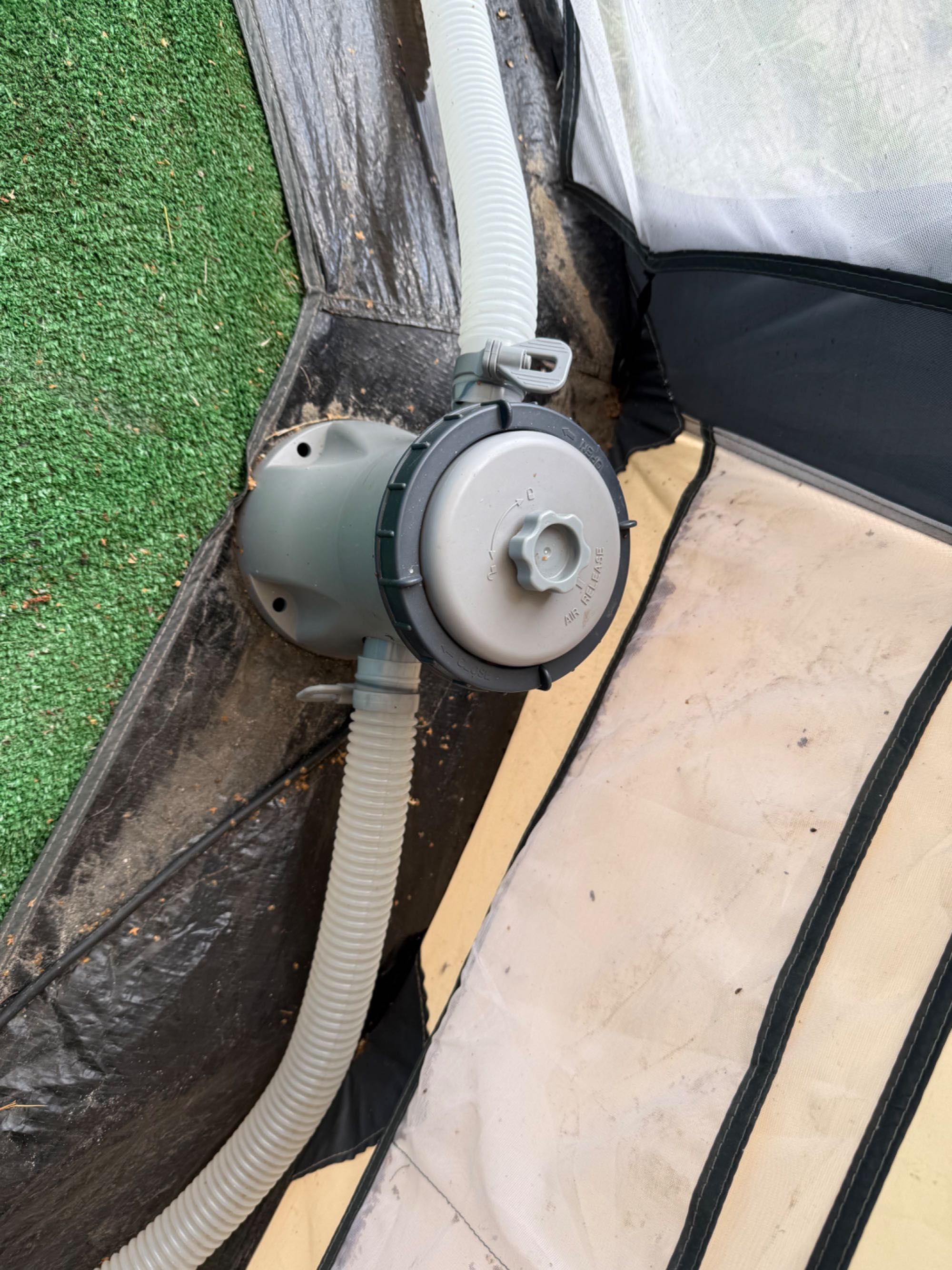 Namiot lay-z-spa + basen + podgrzewacz elektryczny bestway+ filtr itp