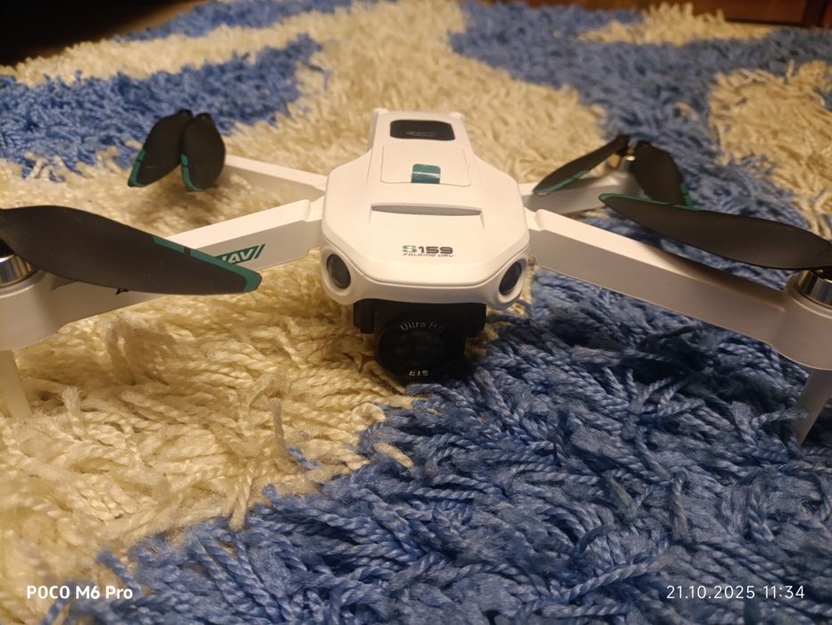 Квадрокоптер S159 Б/У Причина продажу добавить на другий

новий коптер