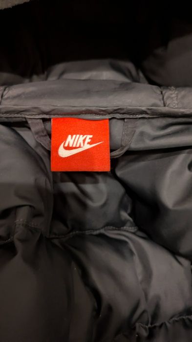 Пуховик зимний nike