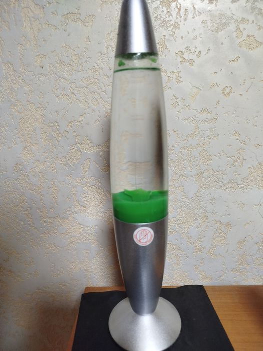 Лава лампа зелена