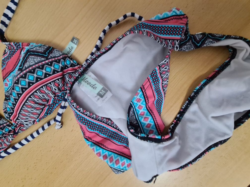Strój kąpielowy bikini wzorzysty Modoo rozmiar M