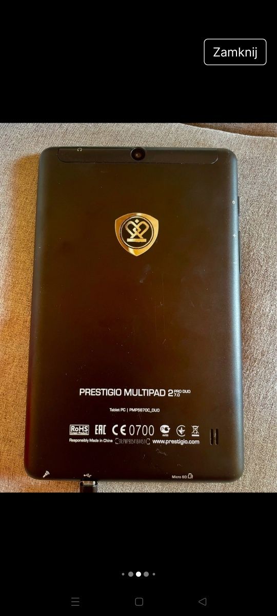 Tablet Prestigio Multipad 2Pro Duo 7,0