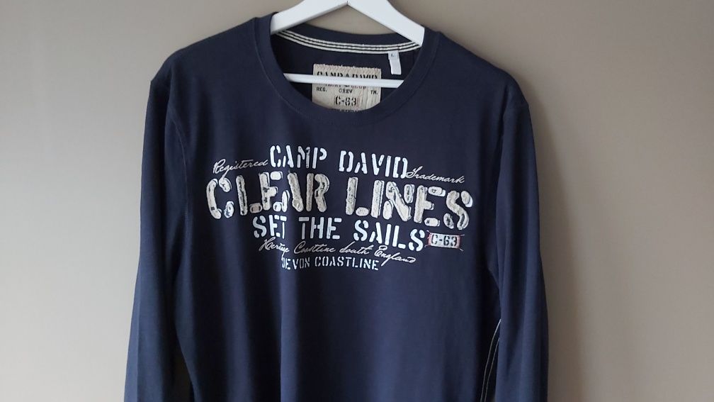 Camp David męski long sleeve bluzka L