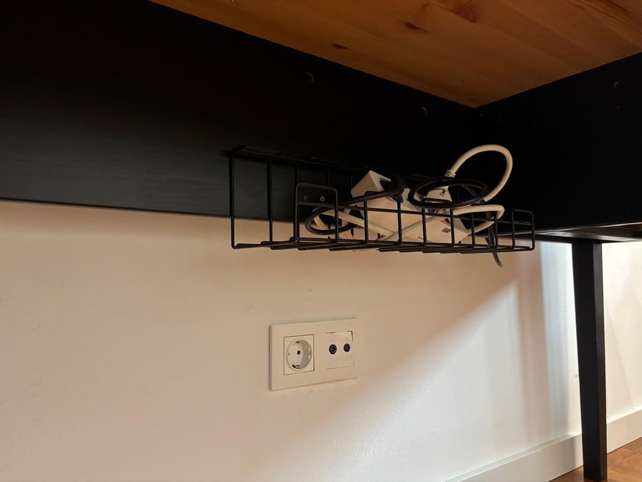 Secretária Arkelstorp preta IKEA