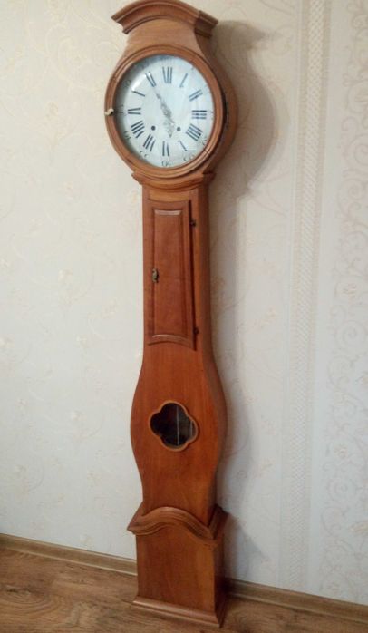 Pałacowy Zegar stojący Biedermeier - linkowieci