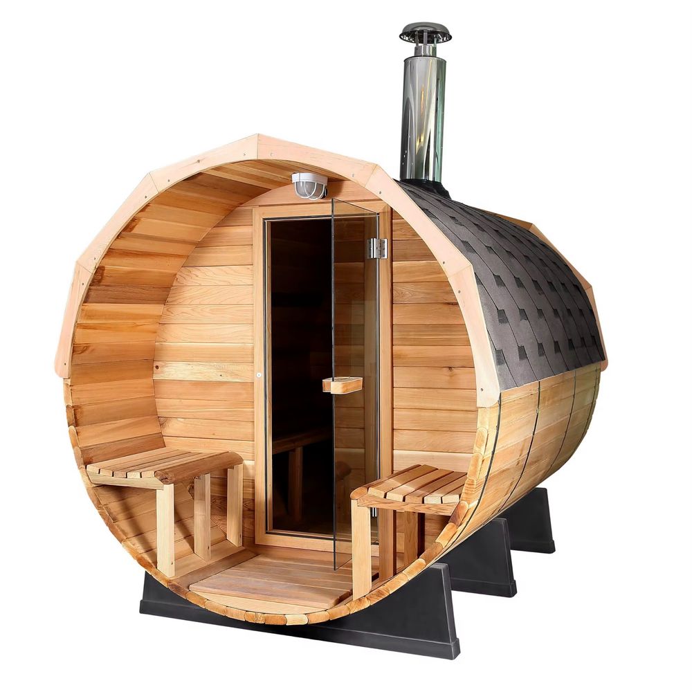 Sauna zewnętrzna + piec + MONTAŻ z DOJAZDEM