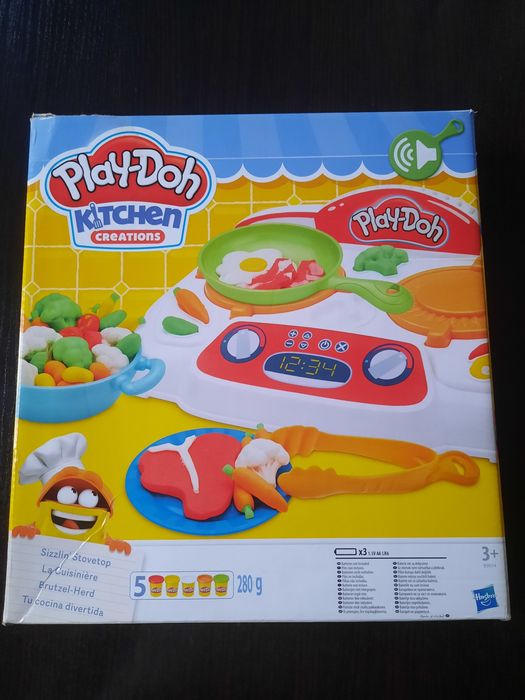 Play-Doh kitchen creations