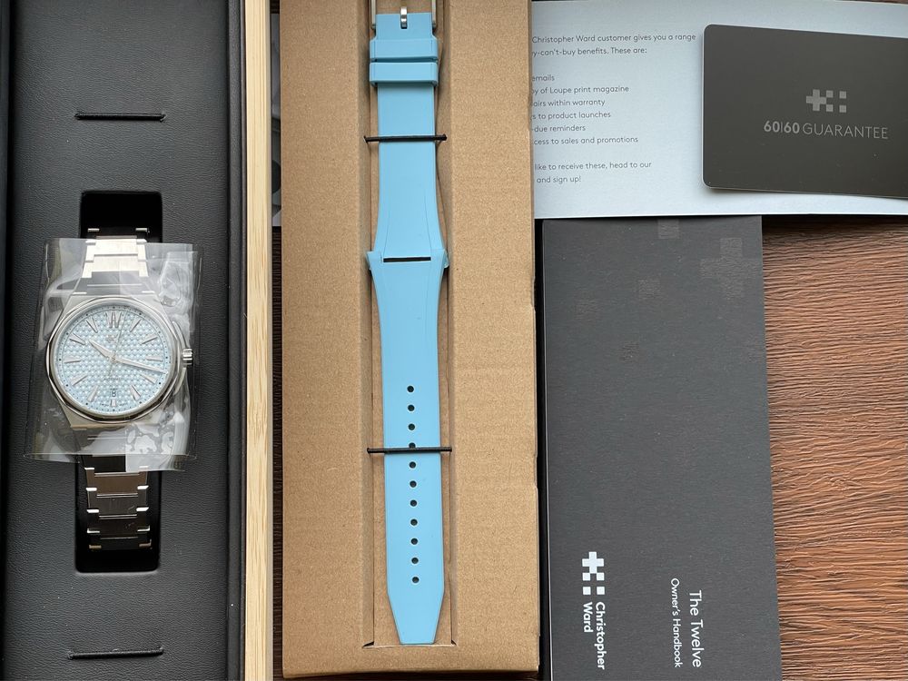 Christopher Ward The Twelve 40 Glacier Blue Automatic