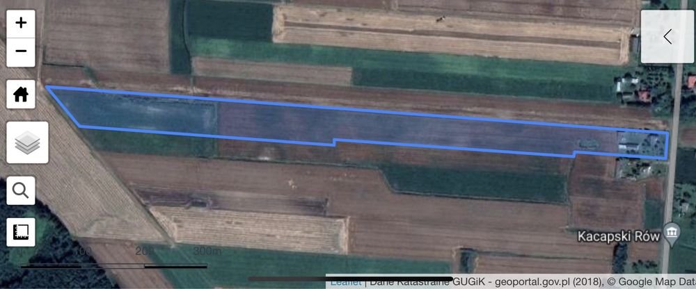 Sprzedam grunty rolne w Modryniec.