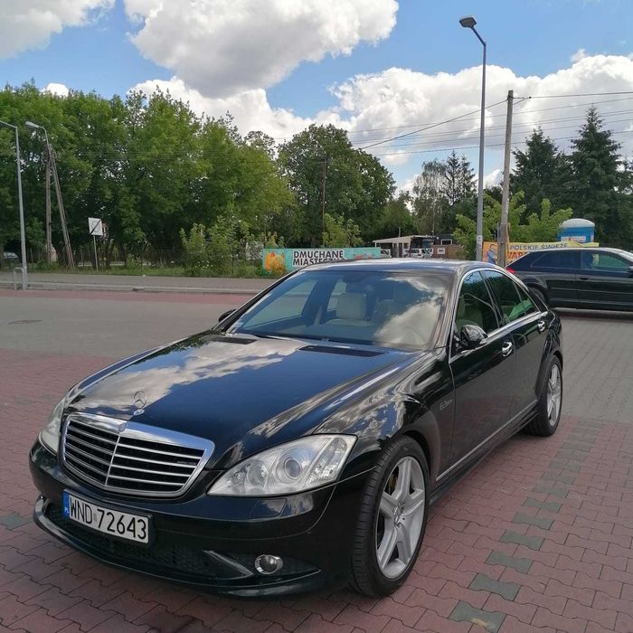 Mercedes S / 7 Biegów/ Pneumatyka/ 4x4 Dociągi/ Salon Polska= ZAMIANA