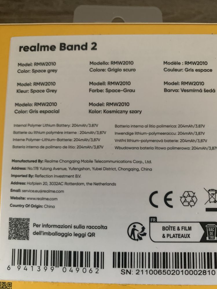 Smartband Realme Band 2 Nowy