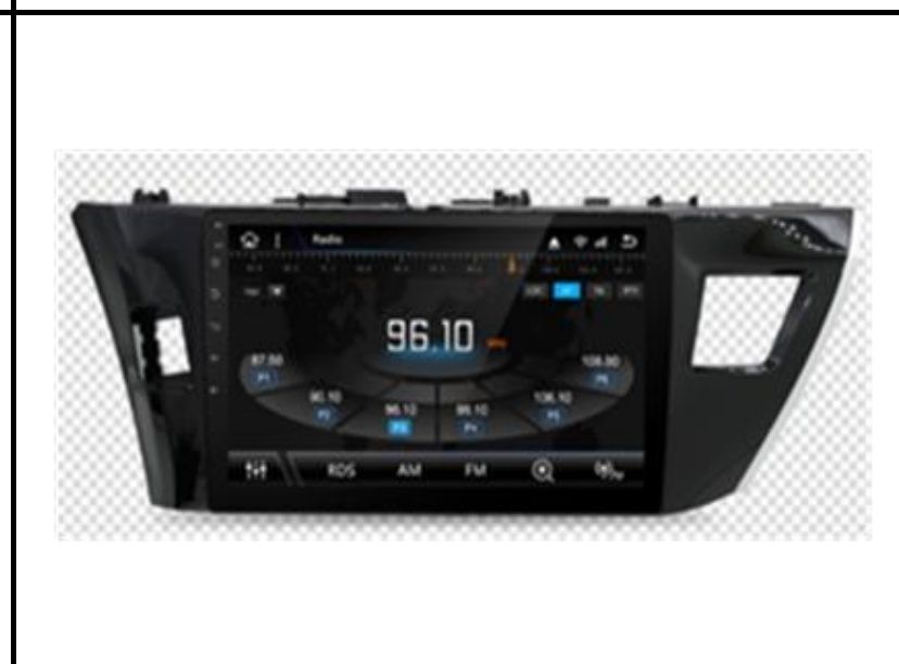 Автомагнитола Toyota Corolla, Avensis,Rav4 Android 9 PX6 4/32g IPS GPS