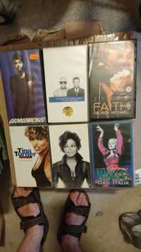Kasety VHS Madonna Jean Michael Jarre Tina Turner