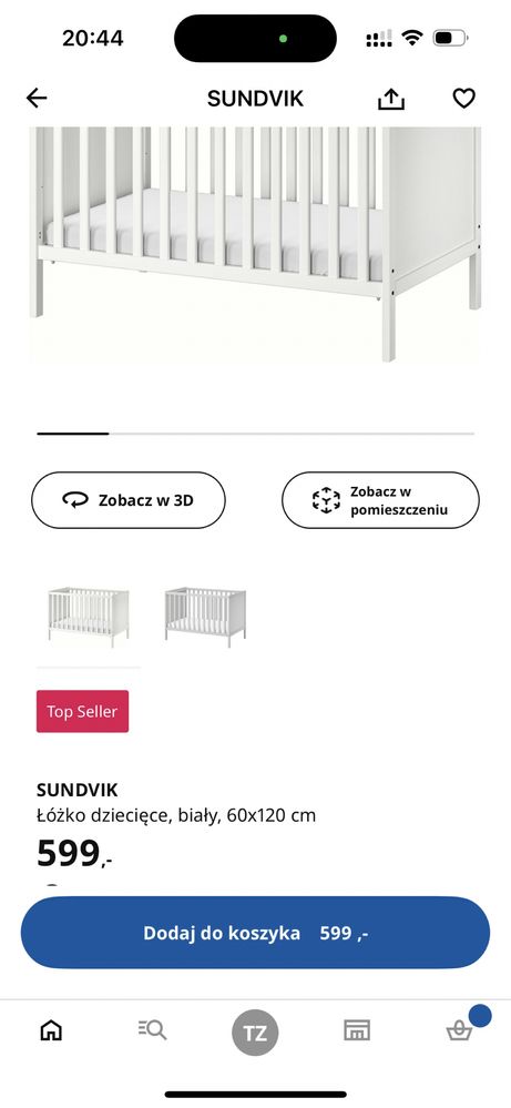 łóżeczko dziecięce