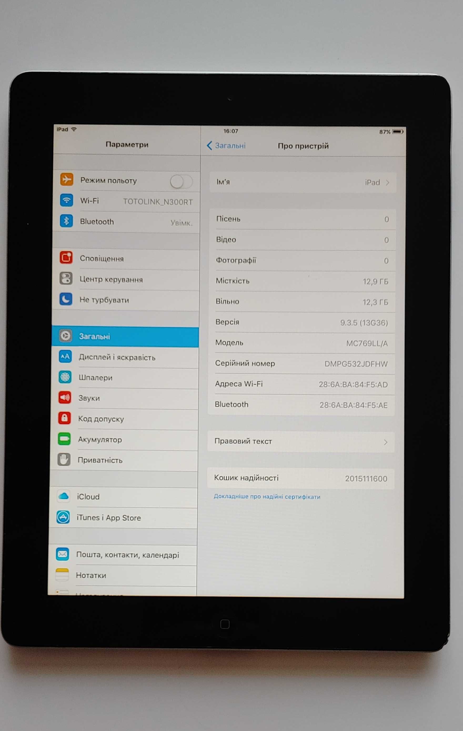 Apple iPad 4 ,iPad 2 ,ipad mini 16gb WiFi