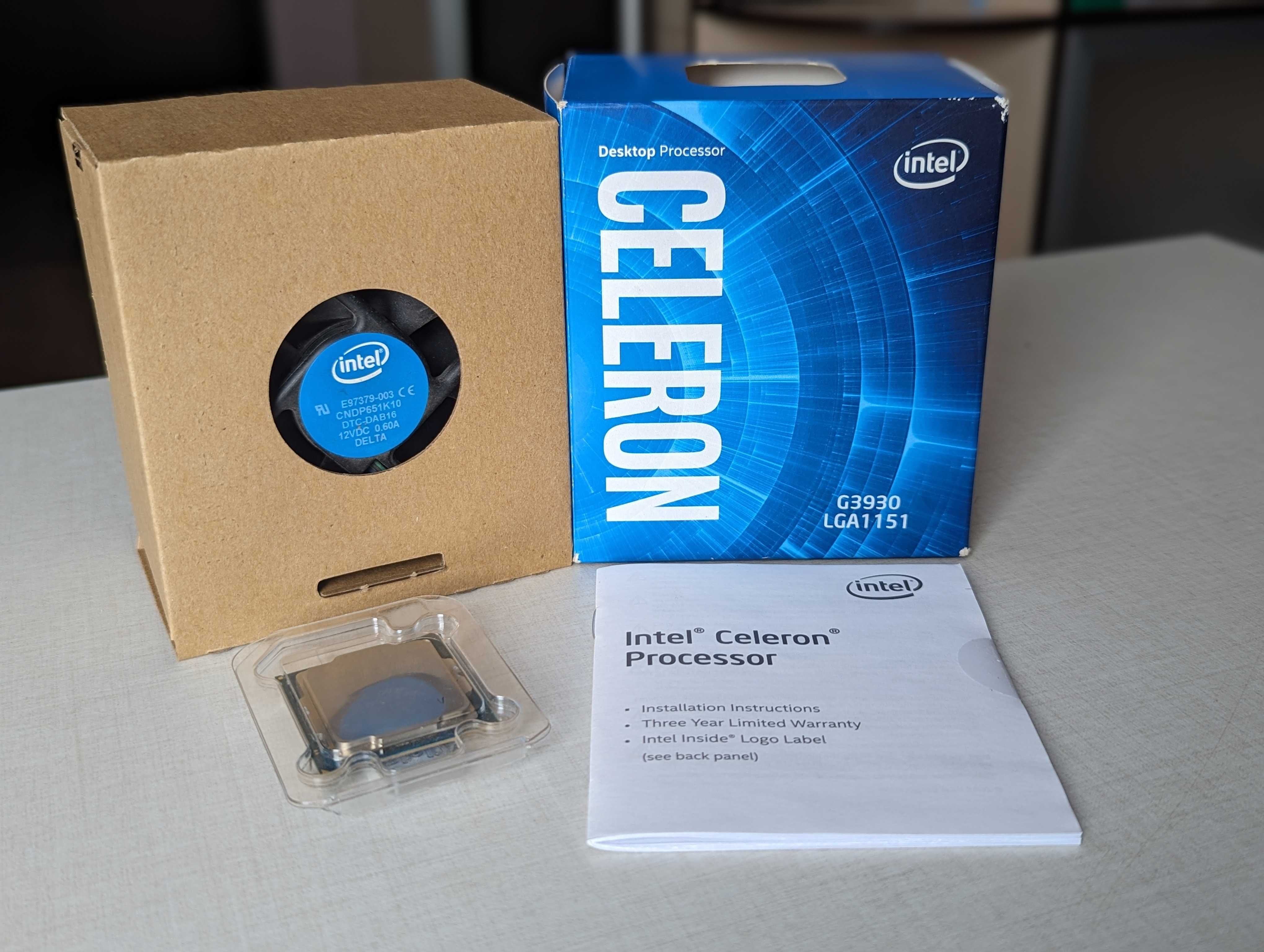 Intel Celeron G3930 2.90GHz/2Mb/8GT/s (s1151) Box