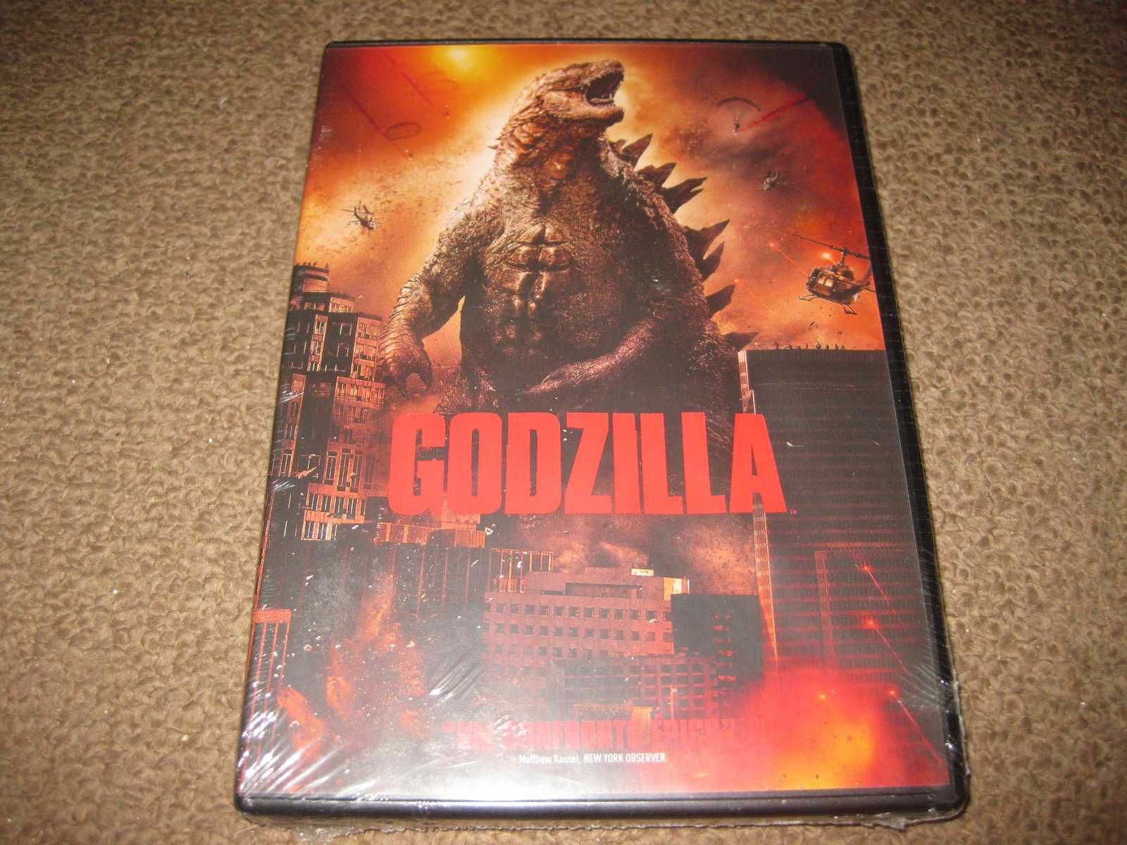 DVD "Godzilla" de Gareth Edwards/Selado!