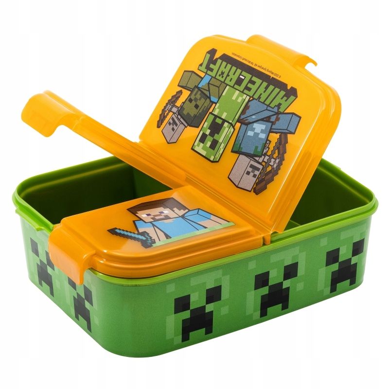 Śniadaniówka MINECRAFT Lunch BOX pudełko śniadanio