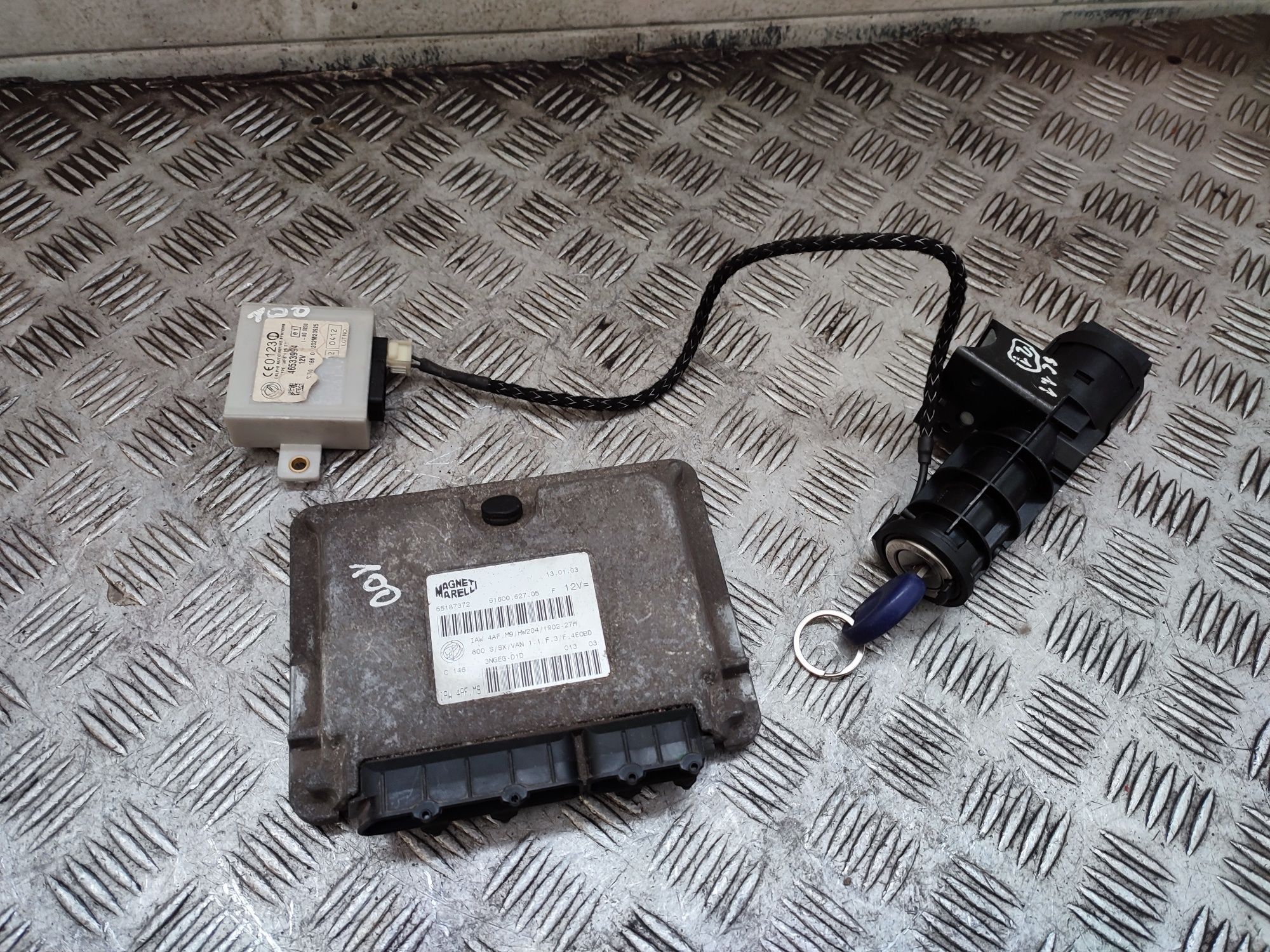 Fiat Seicento 1.1 8V Seicento 1100 komputer stacyjka immobiliser