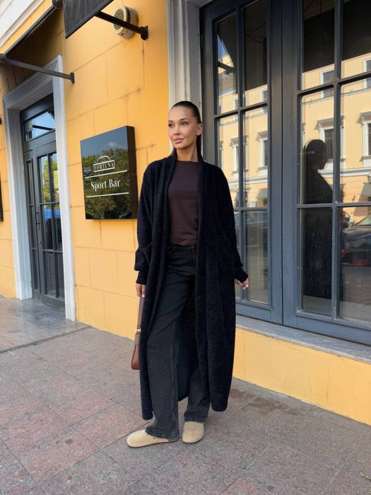 Кардігани з альпаки теплий