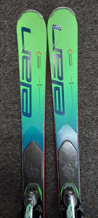 Narty zjazdowe Elan SLX  2022 r + EMX 12
