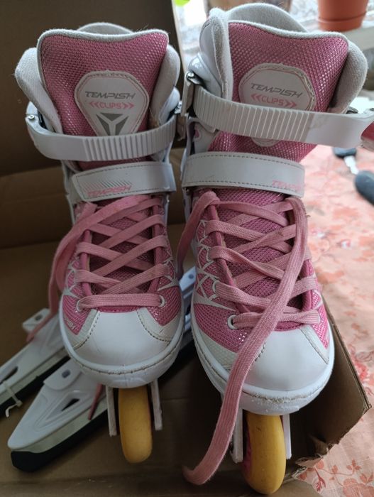 Продам роликовые коньки б.у в отличном состоянии