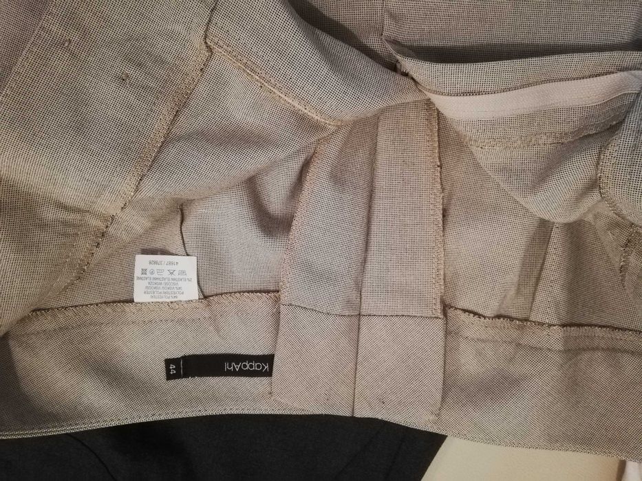 Kappahl spodnie biznesowe 2 sztuki, rozmiar XL, 44, stan igła
