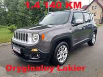 Jeep Renegade 100 % Oryginalny Lakier 1,4 140 KM Skóra NAVI Klimatronik PDC