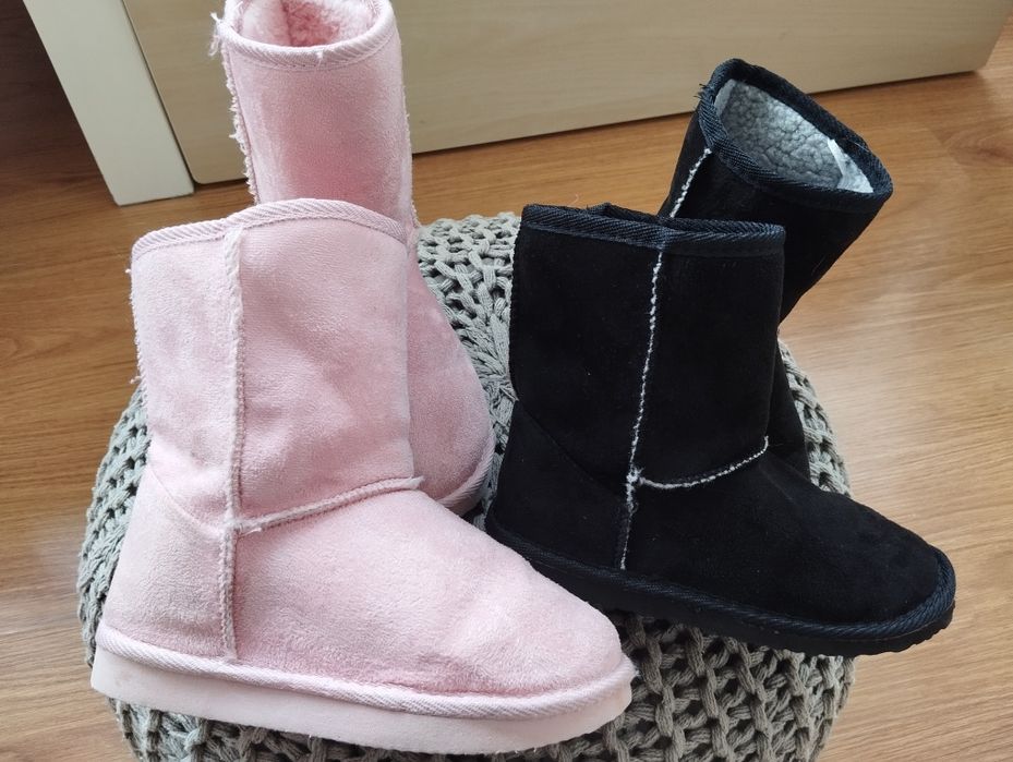 Botas com pêlo para menina