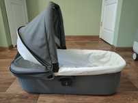 Gondola britax hard carrycot steel grey + dodatki