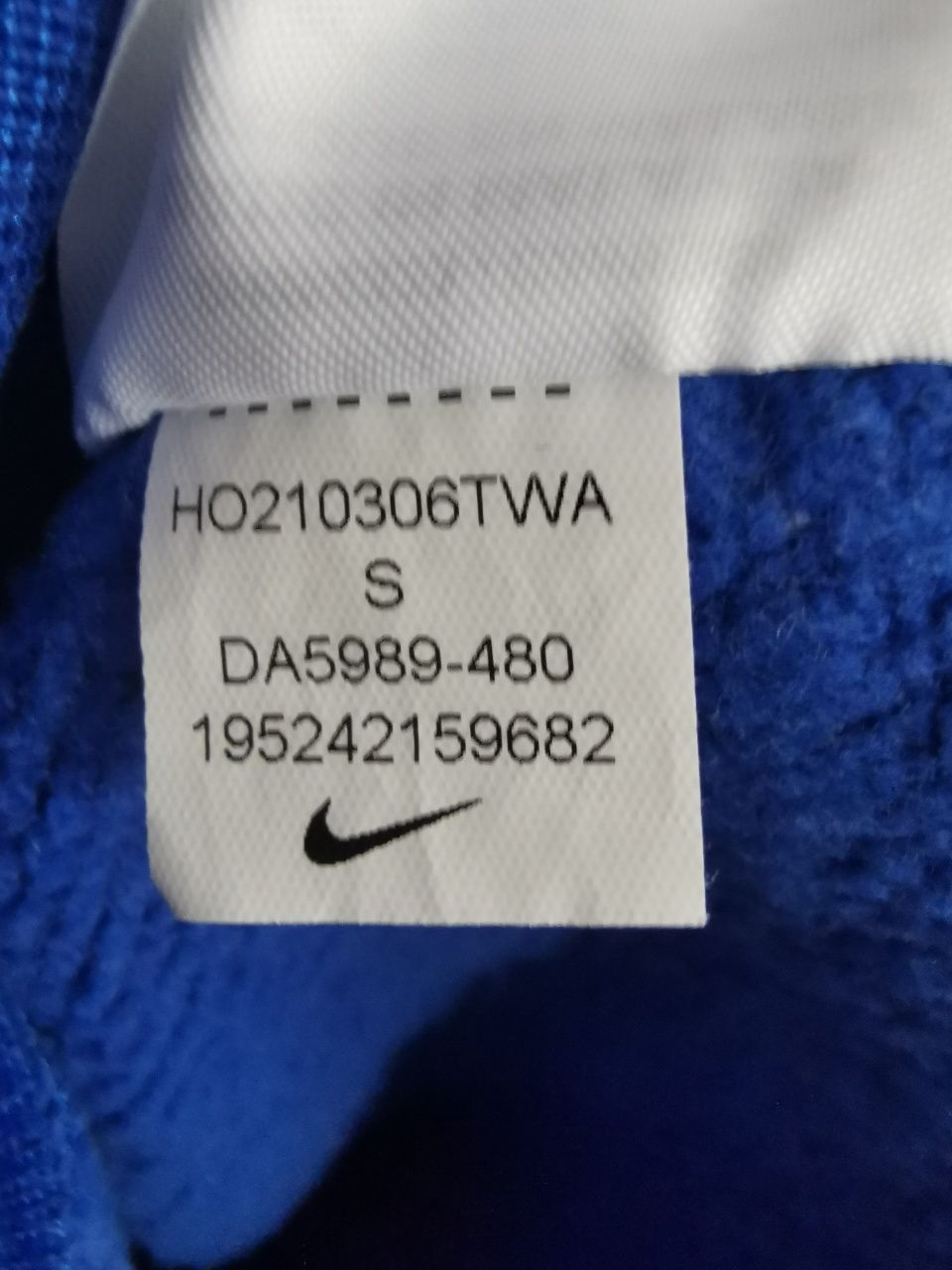 Niebieska męska bluza z kapturem Nike Penny Hardaway S